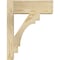 Ekena Millwork Merced Block Rough Sawn Outlooker, Douglas Fir, 6"W x 14"D x 18"H OUT06X14X18MRC05RDF - alternate 3